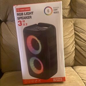 King Lucky RGB Light Speaker